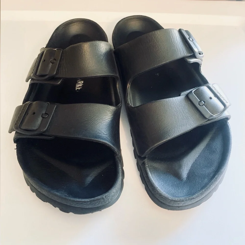 Birkenstock Arizona Essentials EVA Slide Sandal 6 Black 37 - Picture 4 of 5
